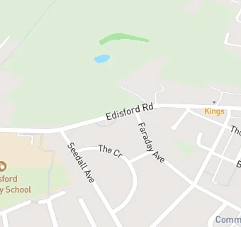 map for Edisford After School Club