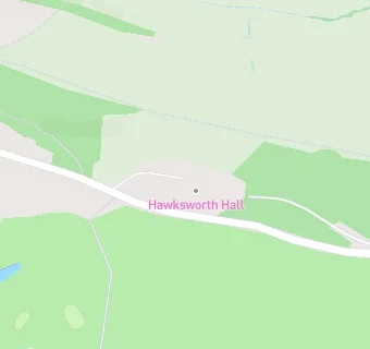 map for Hawksworth Hall School