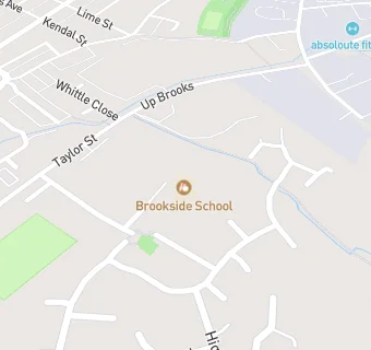 map for Clitheroe Brookside Primary School