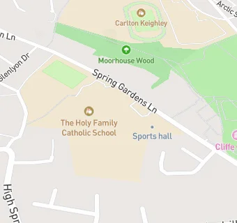 map for The Holy Family Catholic School