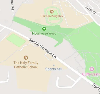 map for The Holy Family Catholic School