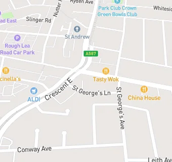 map for Humblebeez Cleveleys