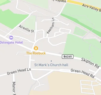 map for The Roebuck Keighley