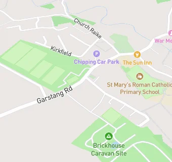 map for St Mary's RC Primary School