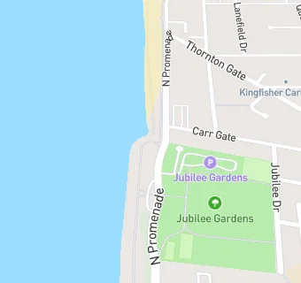 map for FBKafe Cleveleys