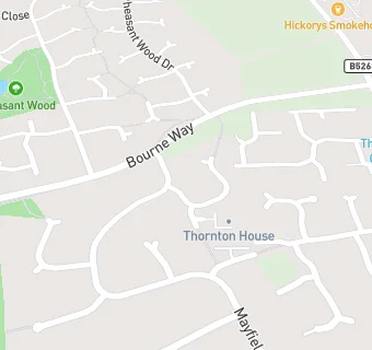 map for Thornton House