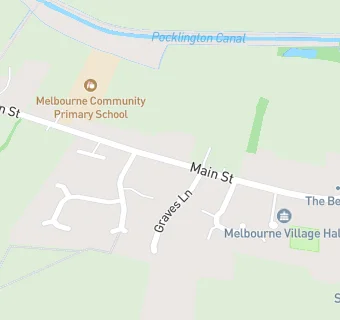 map for Melbourne Community Primary School