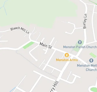 map for The Menston Arms (Bar Only)