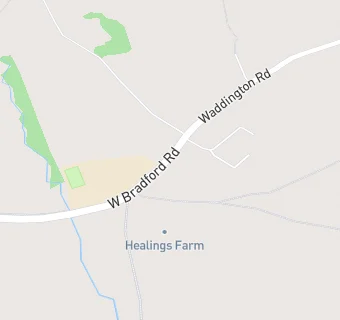 map for Waddington & West Bradford School