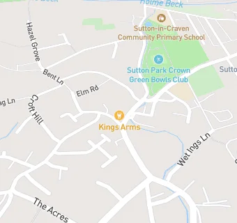 map for Kings Arms