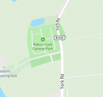 map for Naburn Lock Caravan Park