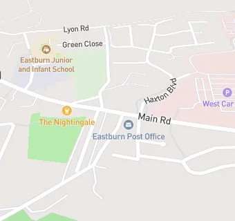 map for Eastburn Stores