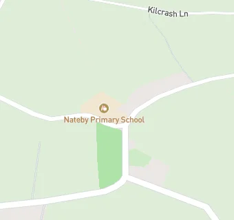 map for Lancashire Catering(Nateby Primary School)