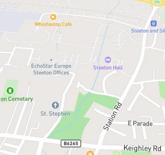 map for Steeton Court Nursing Home