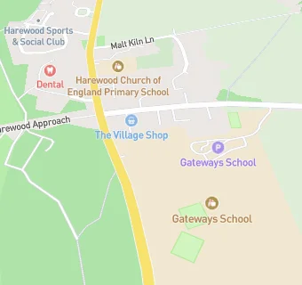 map for Gateways School