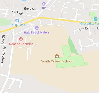 map for South Craven School