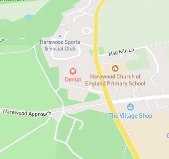 map for Harewood Surgery