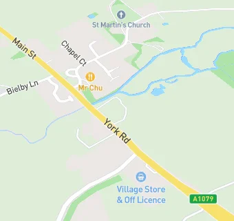 map for Hayton Service Station