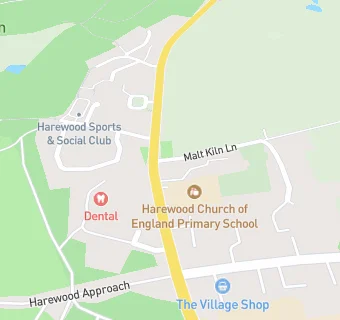 map for Harewood Arms Hotel