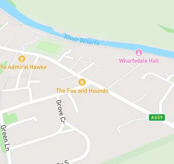 map for Fox And Hounds