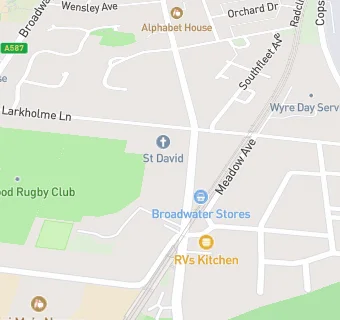 map for Broadwater Stores Spar