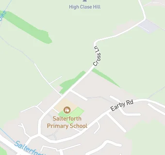 map for Salterforth Primary School