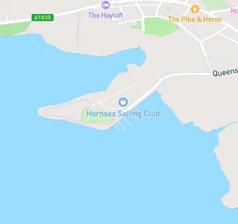 map for Hornsea Mere Cafe