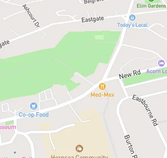 map for Newbegin Take Away