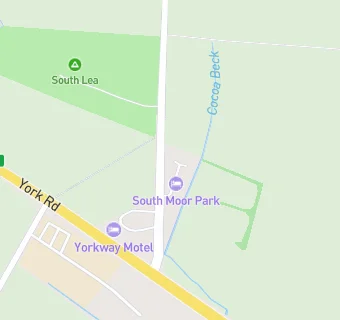 map for Yorkway Motel