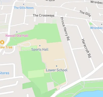 map for Otley Prince Henry's Grammar School Specialist Language College