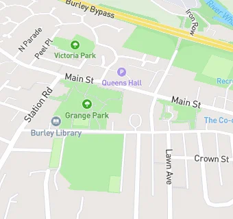 map for Grange Park Surgery