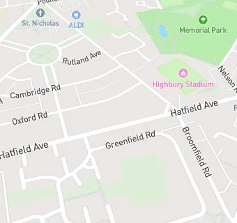 map for Hatfield Stores