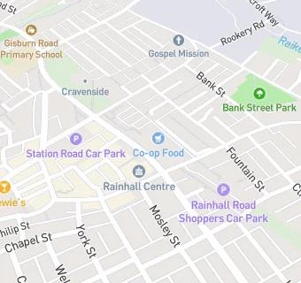 map for Station House Dental Practice