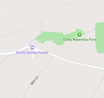 map for Earby Youth Hostel