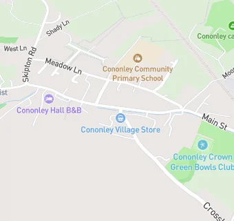 map for Cononley Village Store