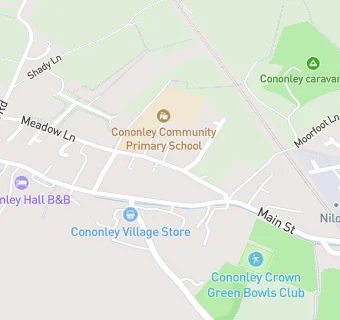 map for Cononley Community Primary School