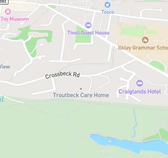 map for Troutbeck Care Home With Nursing