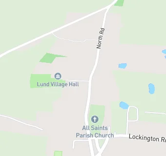 map for Lund Village Hall