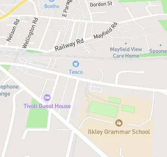 map for Ilkley Moor Medical Practice