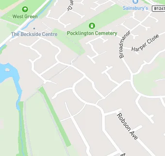 map for Pocklington Group Practice