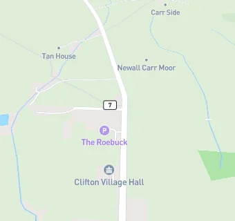 map for The Roebuck