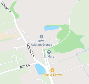 map for Askham Grange Acorn Family Centre