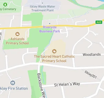 map for The Sacred Heart Catholic Primary School