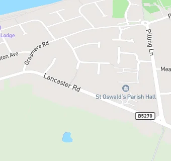 map for ST OSWALDS PARISH HALL