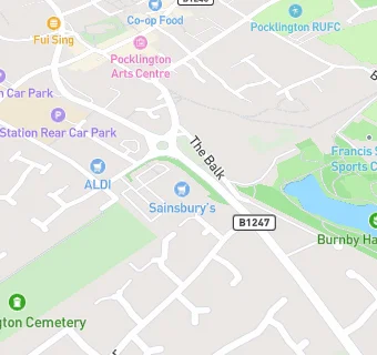 map for Sainsbury's