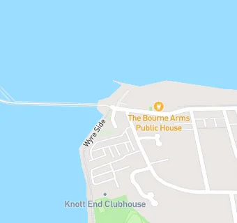 map for Knott End Cafe And Ramsey's Icecream