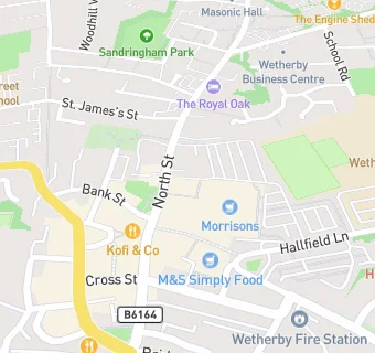 map for Morrisons (Wetherby)