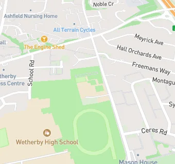 map for Wetherby Surgery