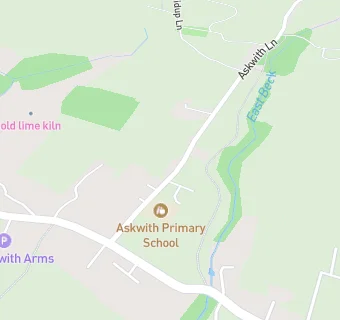 map for Askwith Community Primary School