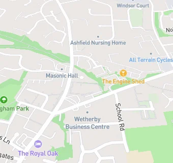 map for Morrisons Fuel Service Station